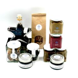 Coffret connaisseur qui regroupe tous les produits de la famille ail noir