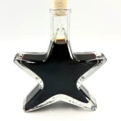 Vinaigre d'ail noir dans son flacon étoile