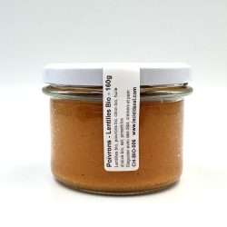 Pot de tartinade de poivrons grillés et lentilles corail de 160g