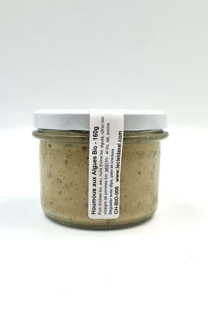 Pot de houmous aux algues de 160gr