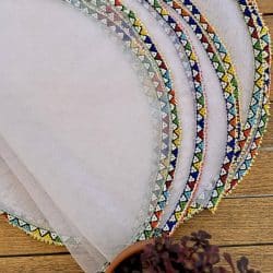 Voile de protection anti insectes pour saladier (60cm)